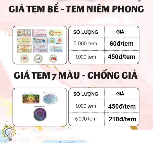 in tem chống giả