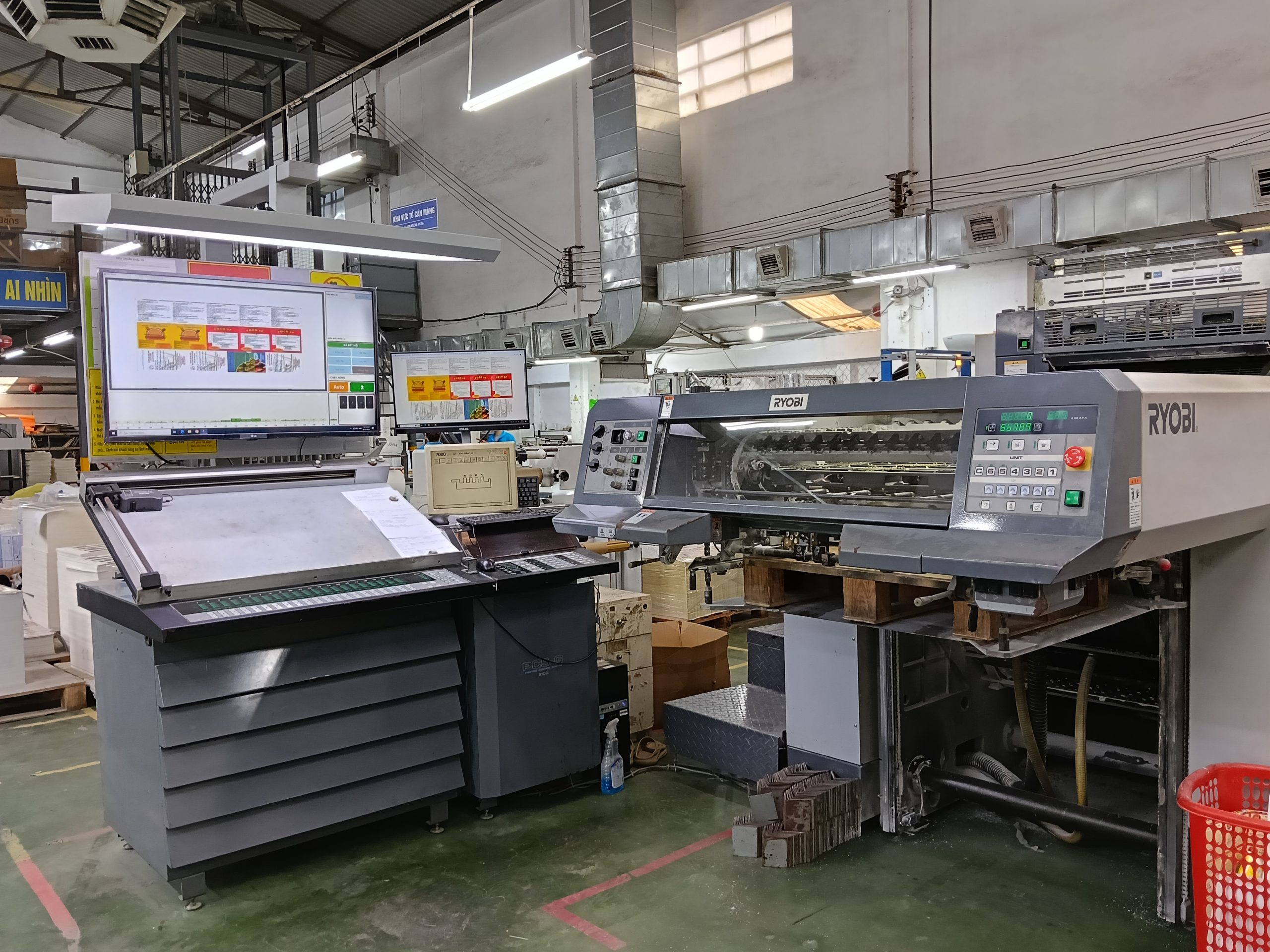 công nghệ in offset hiện đại